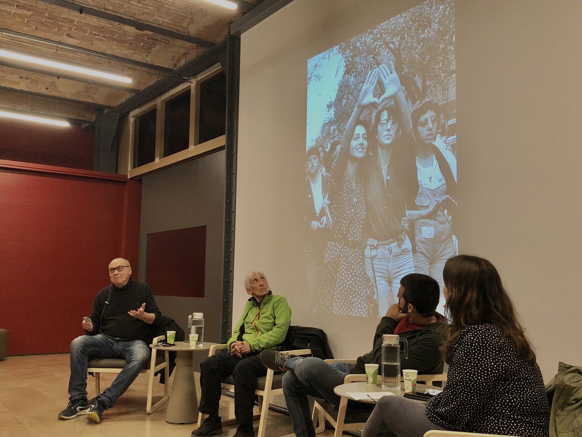 QuasiClara's tweet photo. “La precarització és un mecanisme per silenciar la crítica”, Pepe Baeza. @AnnaAlfaroLucas @roservilallonga @jordiborras https://t.co/eXcEA4udIl