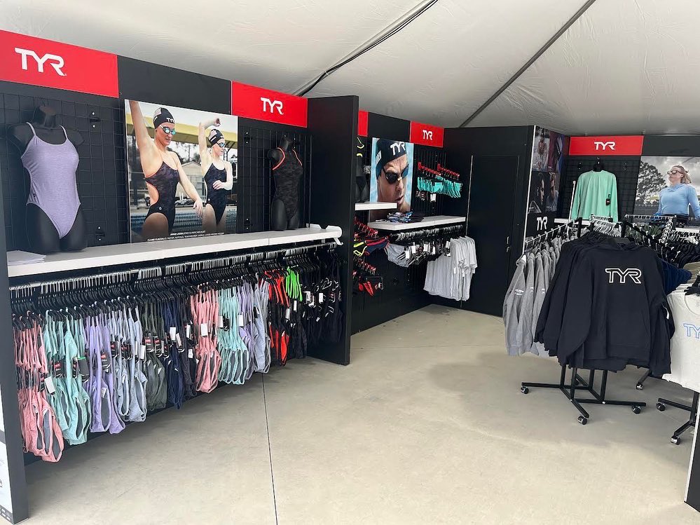 TYRSport's tweet photo. We’re in San Antonio this week for the @usaswimming #TYRProSeries! Come check us out at the TYR booth all week long for exclusive deals, gear, and autograph signings from #TeamTYR! https://t.co/PuhWIMJC8e