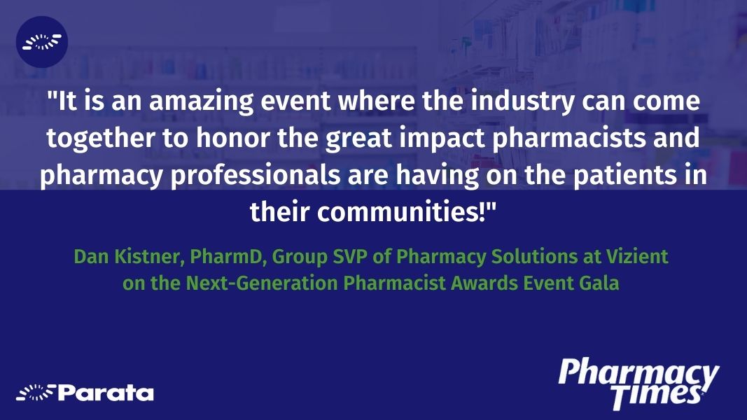 ParataSystems's tweet photo. We’re proud to partner with #PharmacyTimes on the Next-Generation Pharmacist Awards. Nominations are open! https://t.co/kxWbq1CiQa #nextgenpharm #pharmacy https://t.co/RAjkCLa6H4