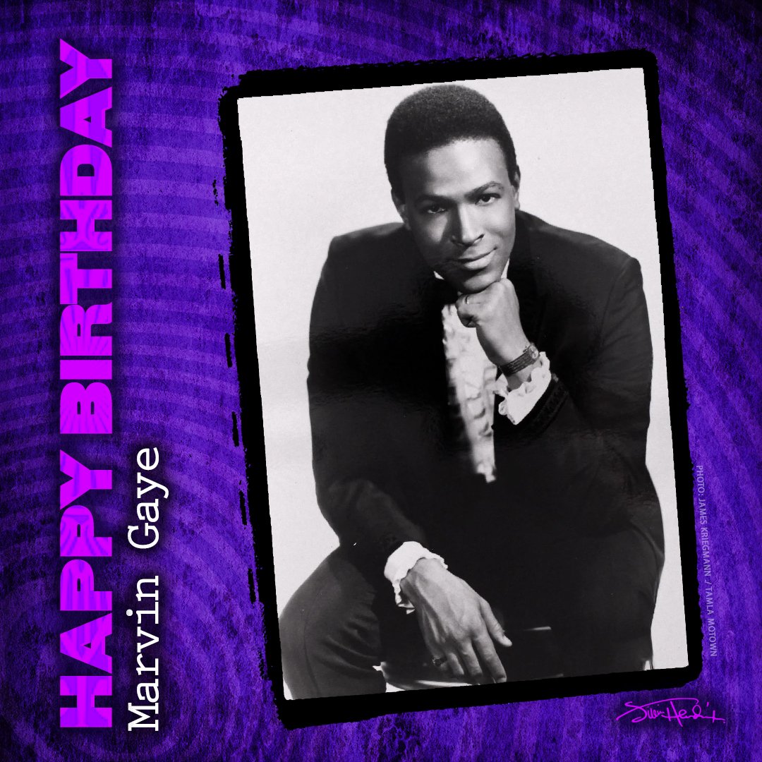 Happy Birthday to Marvin Gaye 
April 2, 1939 - April 1, 1984  