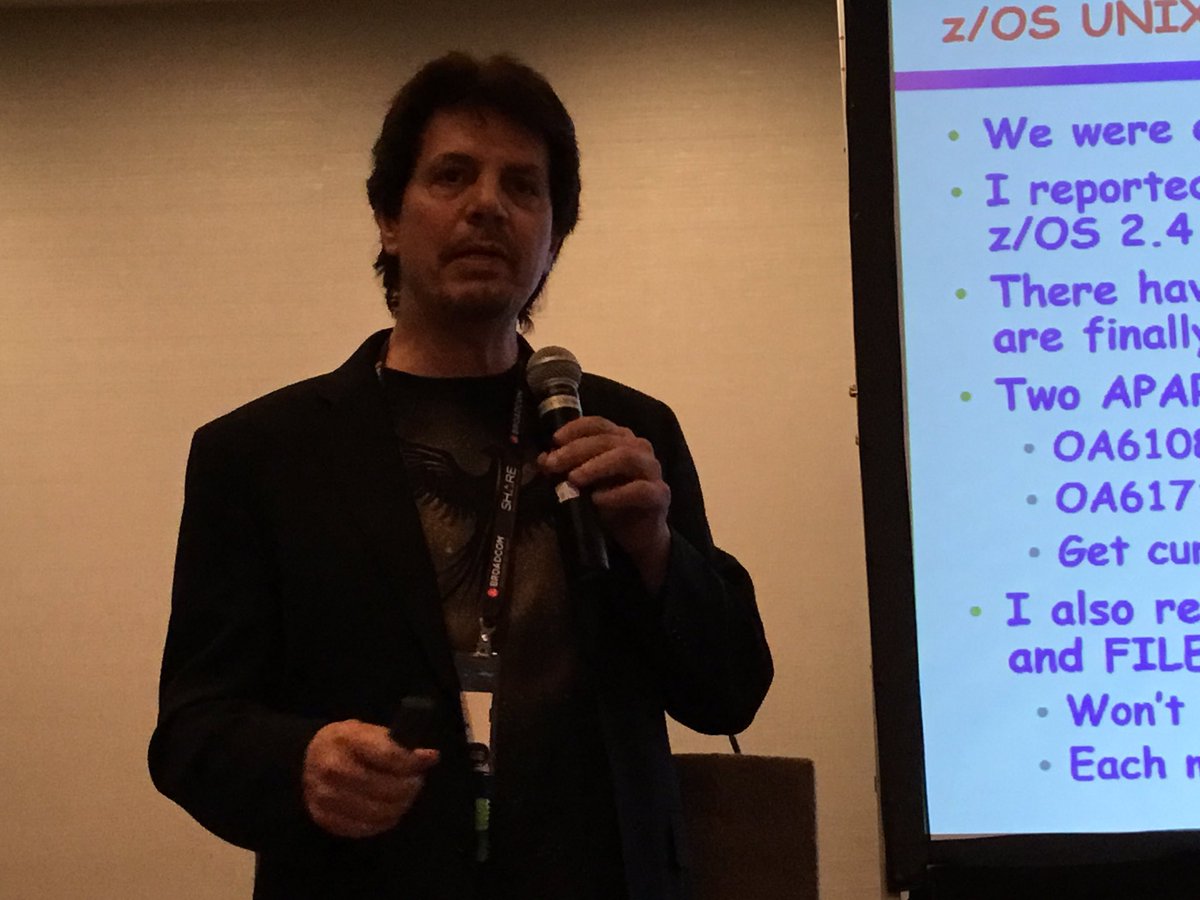 wauerochs's tweet photo. #SHAREdal organized by @SHAREhq 
SHARE at #Dallas #Texas 2022

Hidden Treasures in z/OS (aka Bit Bucket x'3F')

@SoulEddieJ 
Art Gutowski
@mikeShorkend 
@MVSDude 

@wauerochs from @DATEV 
#DATEVBotschafter #DATEVambassador
👁🐝Ⓜ️Champion #IBMChampion @IBMChampions @IBM https://t.co/tkKkzfCOj2