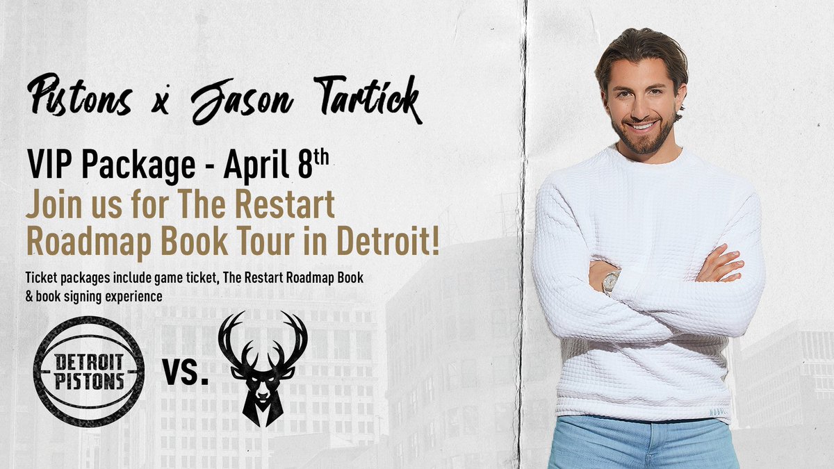 #BachelorNation Come meet <a href="/Jason_Tartick/">Jason Tartick</a>!
Pistons.com/TheRestartRoad…