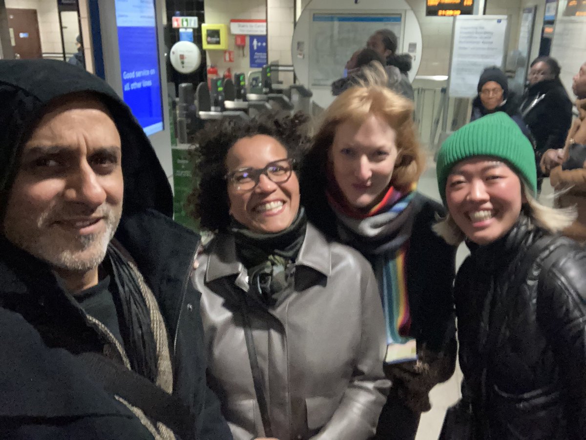 SkinsHun's tweet photo. Congratulations @SerpentineUK for amassing a great moment of connectivity tonight. Radio Ballads presents four bodies of work created through collaboration with social workers, carers, organisers and residents which explore stories of labour ft #soniaboyce https://t.co/hI0WI6GyvH