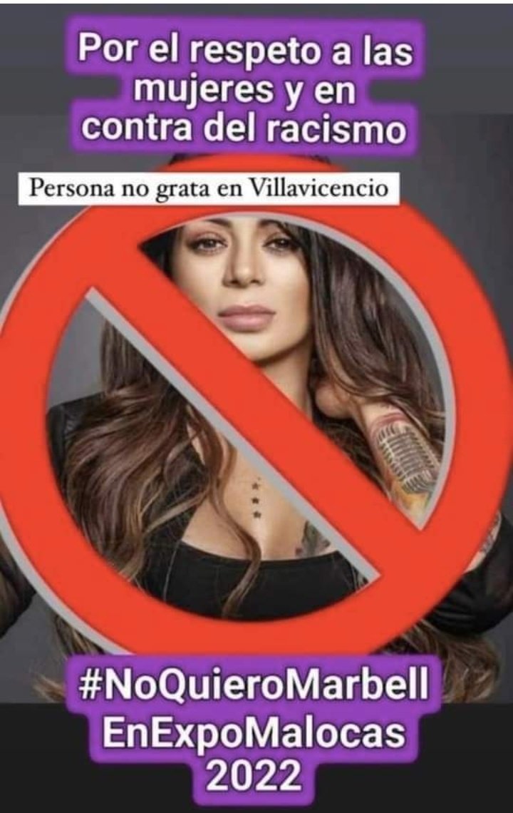 AndresV54931020's tweet photo. @Marbelle30 @FranciaMarquezM Debe haber CASTIGO SOCIAL Y OJALÁ PENAL para esta COSA @Marbelle30 
Está tan ADOCTRINADA en la IDEOLOGÍA DEL ODIO, MUERTE TERRORISMO Y NARCOTRÁFICO que sus neuronas solo hilan desfachatez,RACISMO, DISCRIMINACIÓN Y FALTA DE RESPETO por la humanidad. Debe CONSIDERARSE cosa no GRATA https://t.co/4R3zbvGzie
