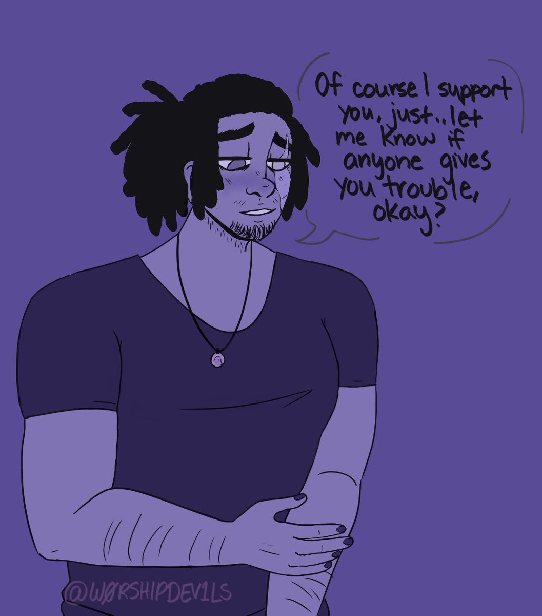 w0rshipdev1ls's tweet photo. I decided to doodle my ocs reacting to Y/N coming out as trans <3 ofc they are more than accepting of a trans Y/N💕 I’m sorry if I start rambling about them, I just want an excuse to talk about them bc I love them sm🥺
#DevotedToYou https://t.co/tjxXULIERD