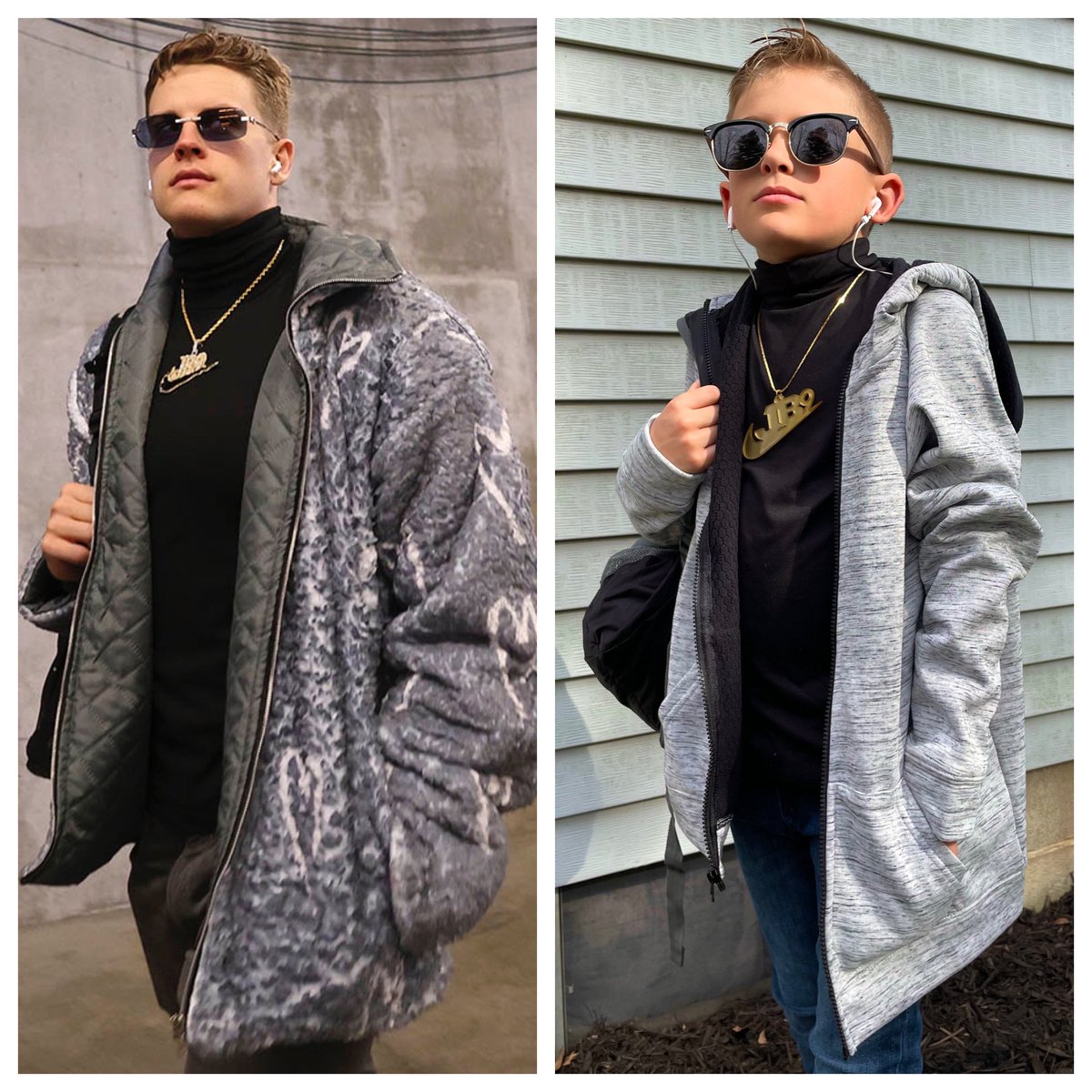 TheKevB's tweet image. When your son chooses @JoeyB for his 3rd grade biography report — his teachers and classmates are expecting him to walk in with the shoulder pads and that #9 jersey on.

Nah — he’s coming for that A+ like Joe Sheisty 🥶🥶🥶