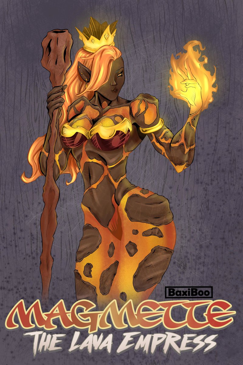 BaxiBoo's tweet photo. First ever piece I created using CSP. Think it came out pretty well. #csp #CLIPSTUDIOPAINT #fierytits #chicksonfire https://t.co/Qo0NCrWHKb