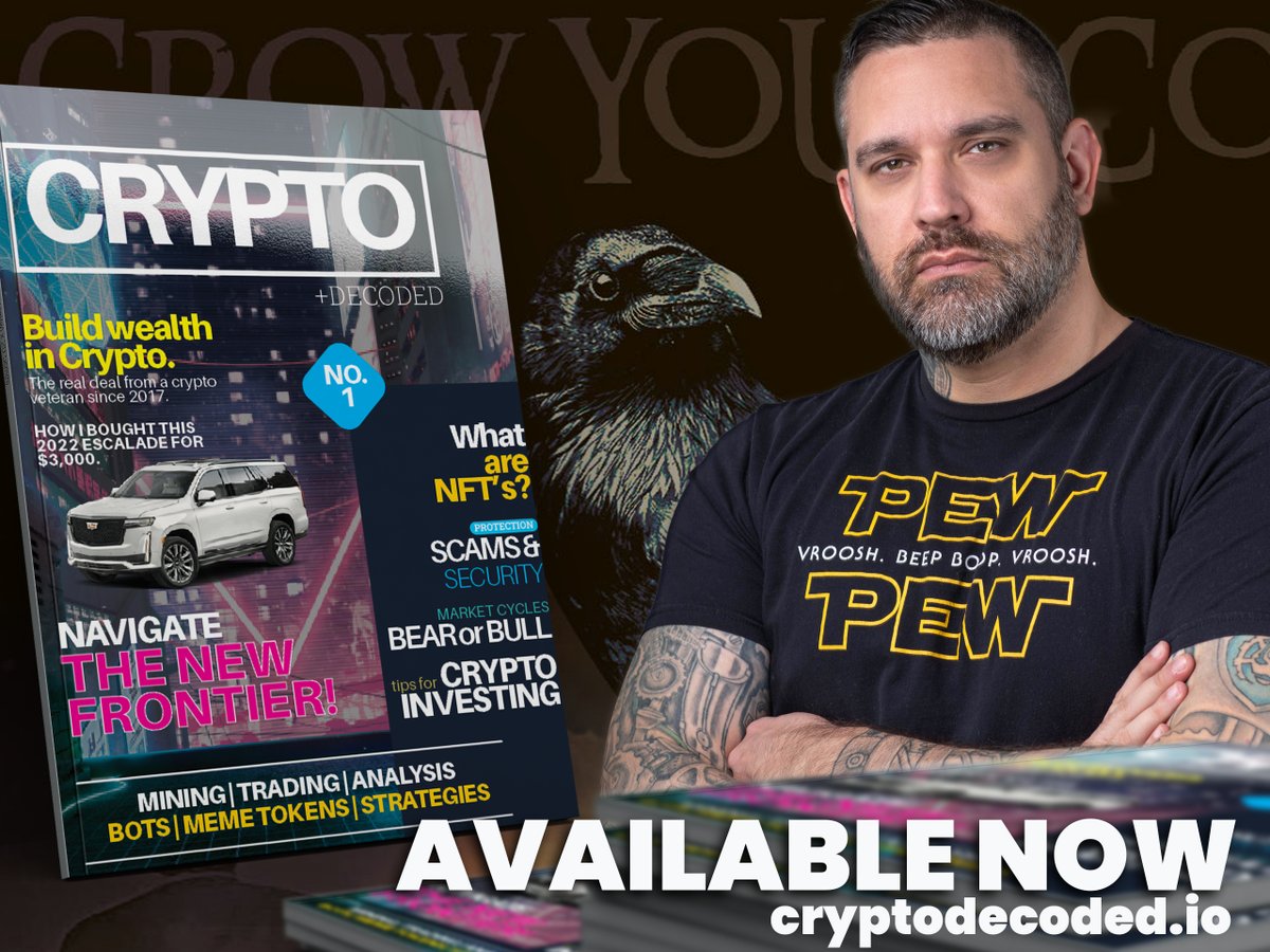 jasonappleton's tweet photo. https://t.co/FavzlSKk8Y #Crypto Decoded Guide 2025 living guide book for #blockchain. Discusses everything from #marketcycles #bottrading #Bitcoin #Ethereum #Cardano #ADA #Staking #Masternodes and much more. https://t.co/YzfEDqsZyb