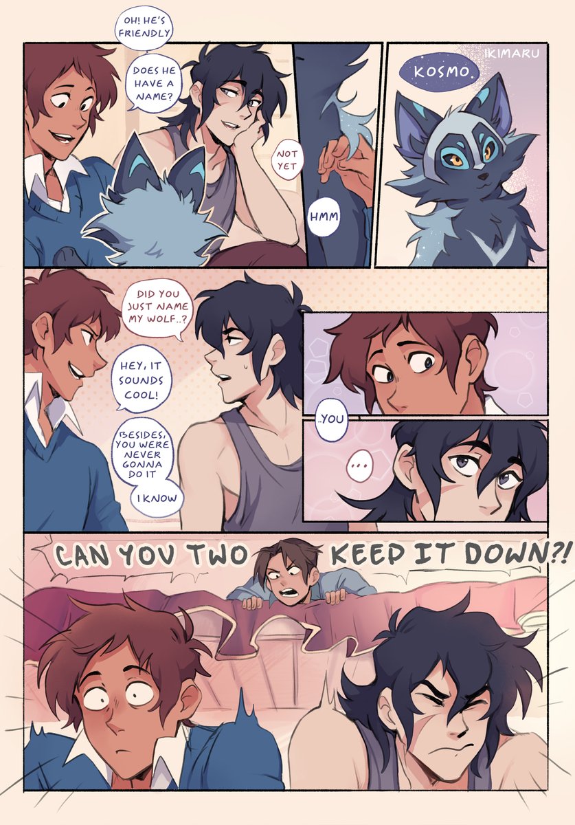 VR/college AU part 11-3! James says sleeping > pining :/ smh 