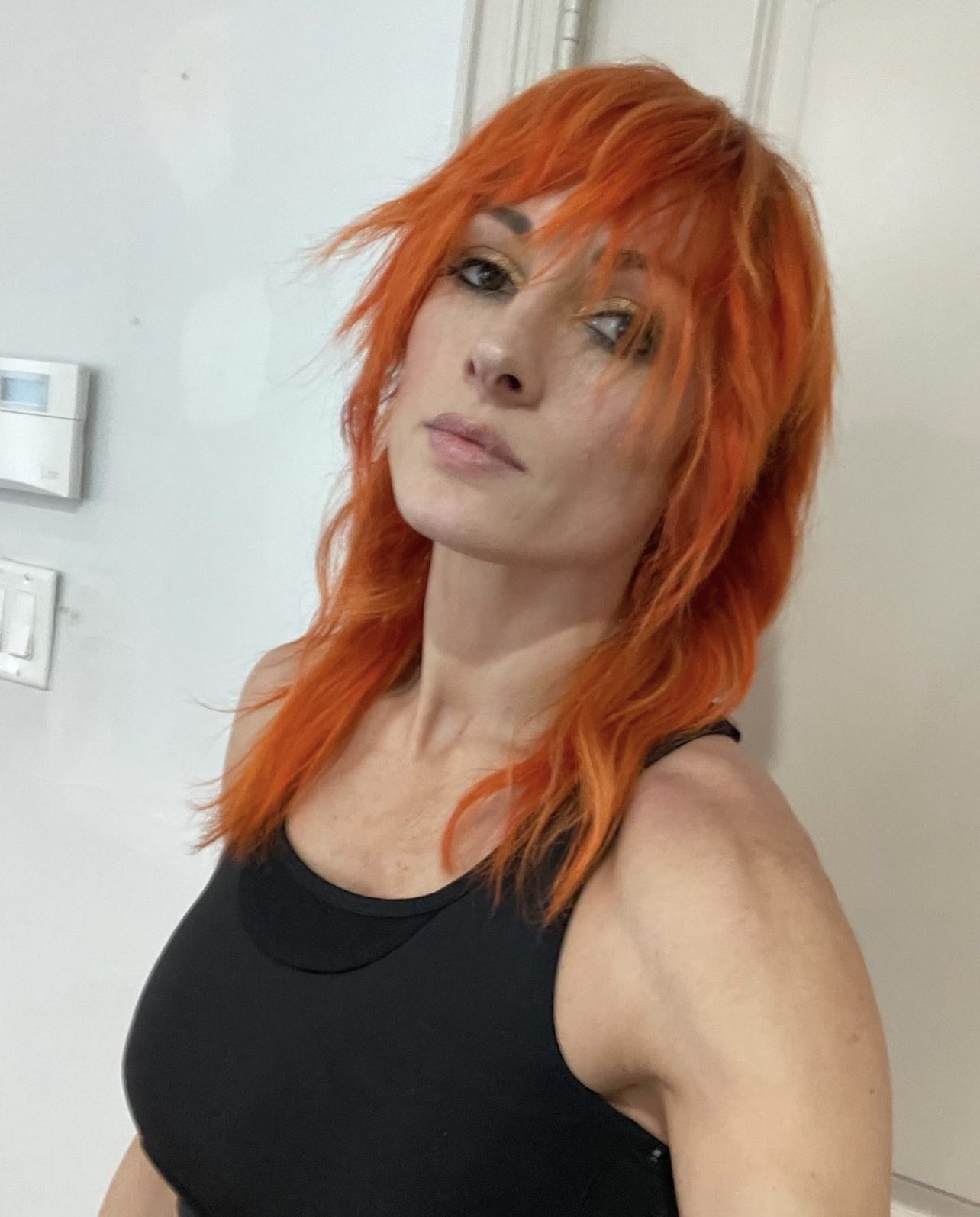 Becky Lynch new haircut