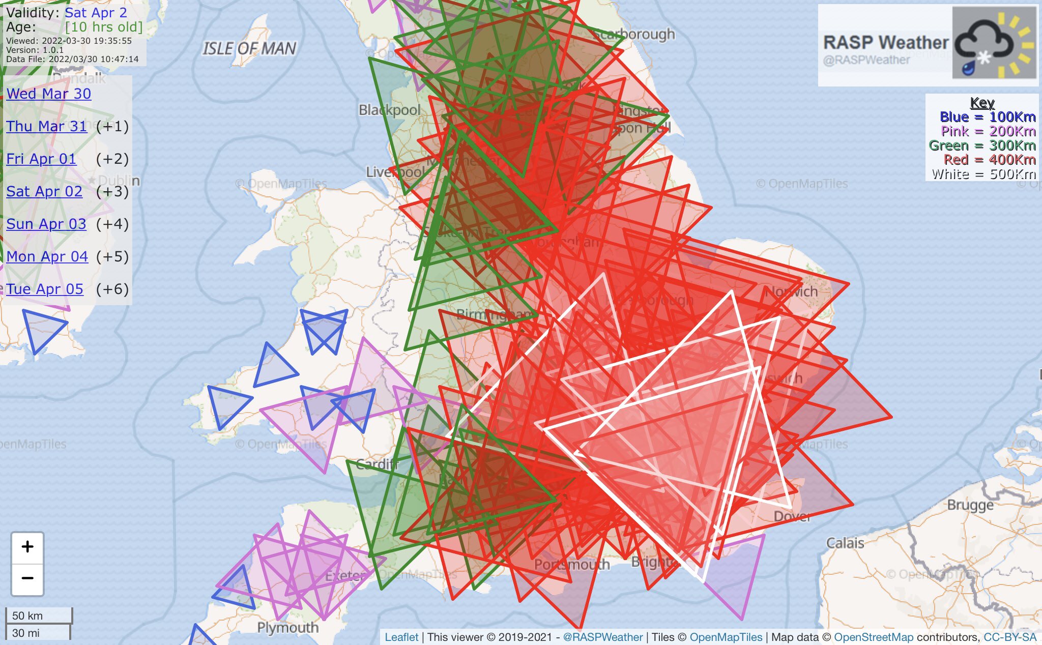 RASP Weather (RASPWeather) / Twitter