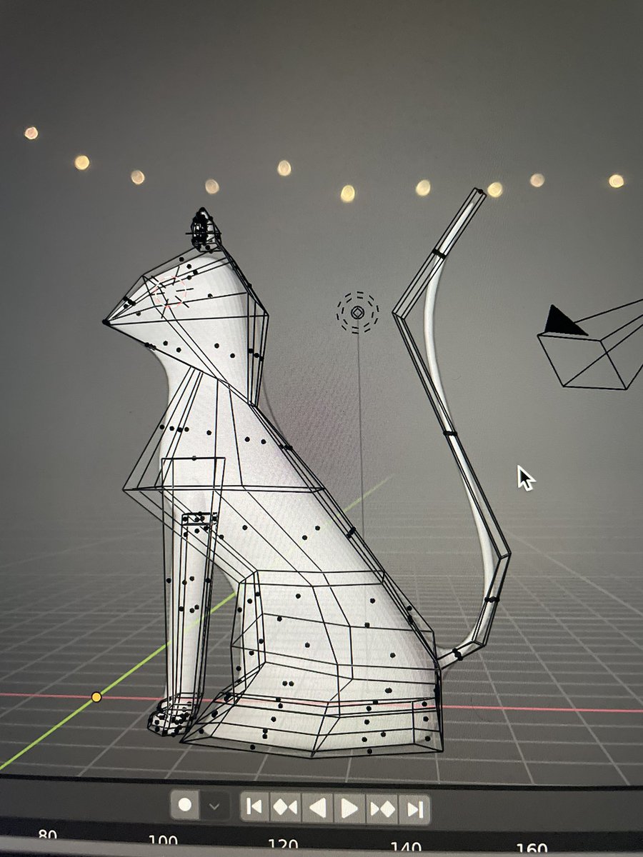 Wireframes as aesthetic #Blender3d #blendercommunity #3dart #blenderart