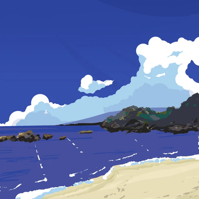 風景強化月間でした
#今月描いた絵を晒そう
#絵描きさんと繋がりたい 
