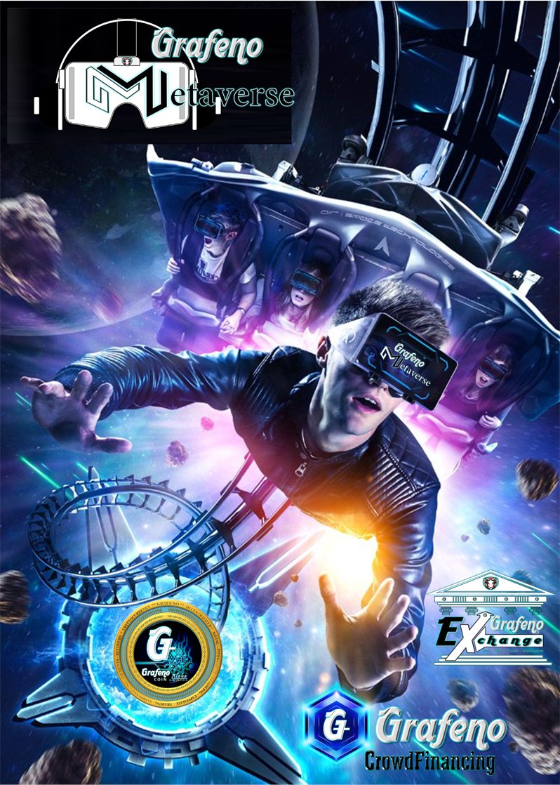 #GRAFENO CrowdFinancing = (DigitalBank + Exchange + Cryptocurrency + MarketWeb + BrokerageHause + Metaverse)