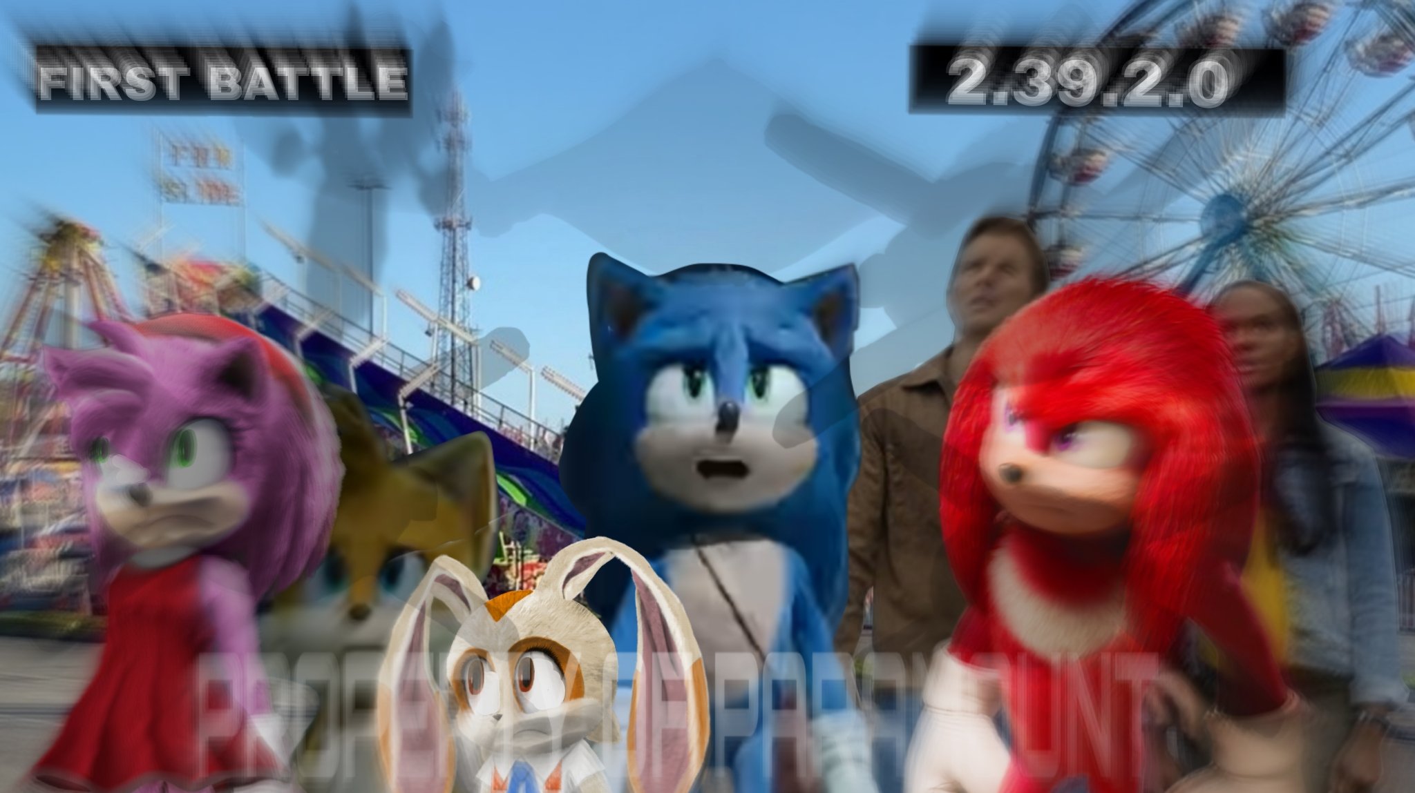 Nolanj on X: Sonic movie 3 first battle (FAKE)