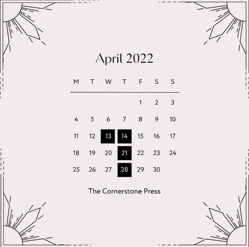 CornerstoneUWSP's tweet photo. Save the date- April is a big month for the Cornerstone Press! 🥳
🔗 All these wonderful books are available for pre-order on our website: https://t.co/6uvrxvun3L
Stay tuned to sign up for our book launches!
#cornerstonepress #booktwt #BookRecommendations #BookLover https://t.co/TPBliFW95W
