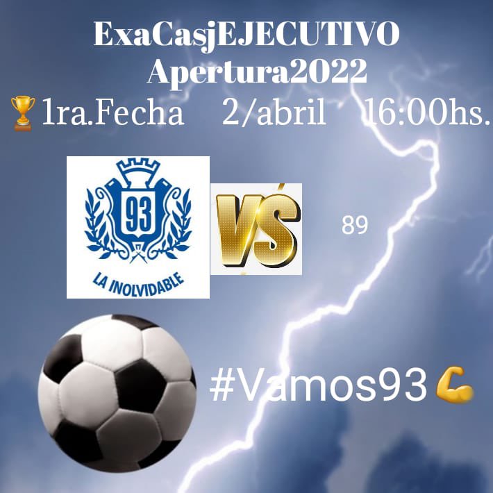 93 “La Inolvidable” Exa CASJ tweet media