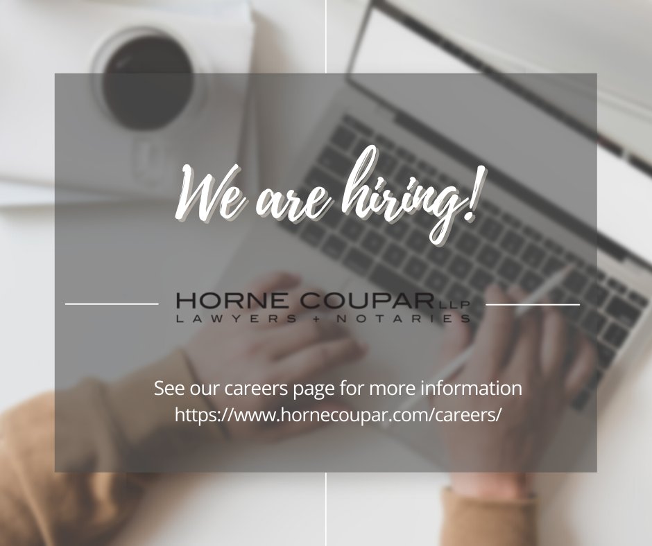 HORNE COUPAR LLP tweet media