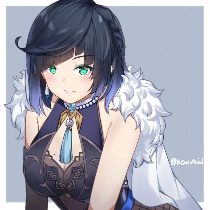 I really love Yelan's design 💕💕💕 #GenshinImpact #yelan 