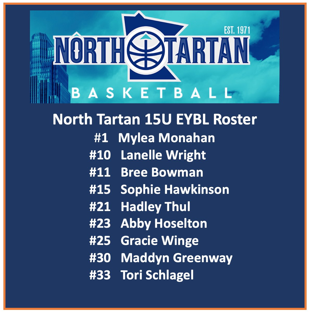 NorthTartan 16U EYBL tweet media