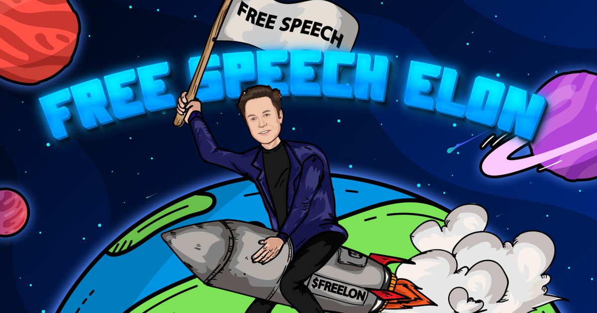 First token to launch on <a href="/PROOFplatform/">PROOF</a> is now LIVE!

Check out <a href="/FreelonMuskCoin/">Freelon Musk (🗽, 📢)</a>. 🚀

They're advocating for free speech with donations to related causes. PLUS, get free ETH reflections with every trade.

$HLD $FREELON