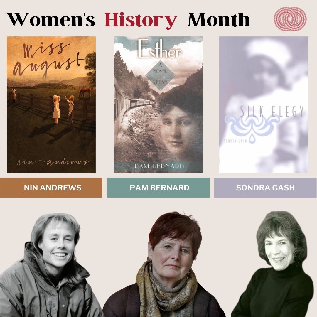 The first wave of feminism began the fight for women’s rights. #WomensHistoryMonth means recognizing and learning from history to expand and forge new paths to equity. In their books, Sarah Bracey White, Cindy Veach, Carol Stone, Nin Andrews, Pam Bernard, and Sondra Gash (1/2)