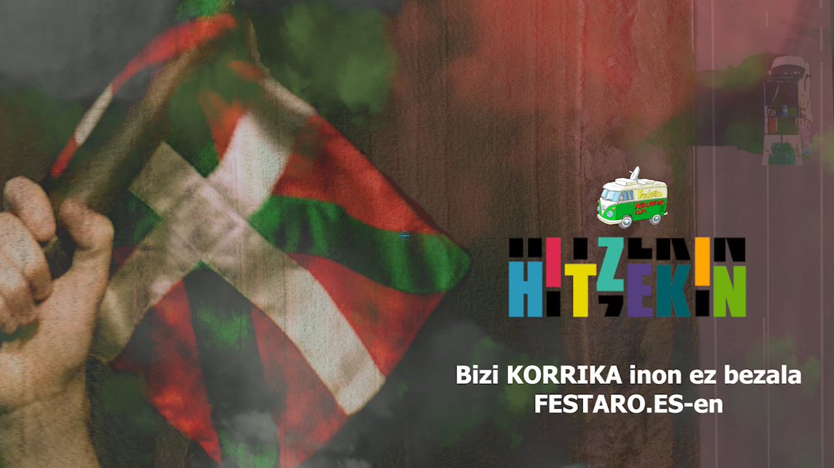 AuzoNews's tweet photo. Egun On/Buenos Dias
Gaur 15:45h BIZI ZUZENEAN #Korrika -ren Hasiera Ekitaldia #Amurrio -tik FESTARO-ren Sare Sozialetan.
BADATOR KORRIKA!!! #TipiTapaKorrika #Hitzekin https://t.co/y0FVpzBfk4