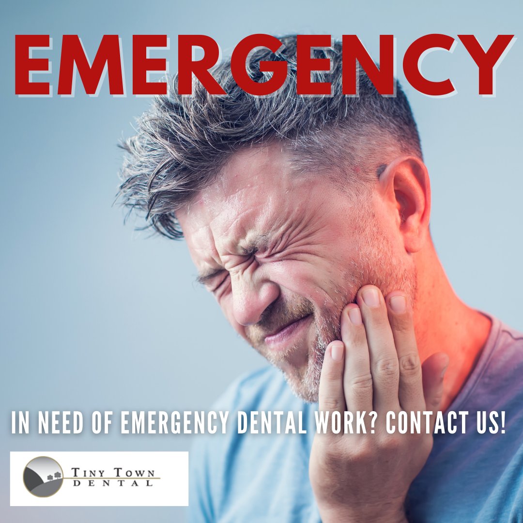 In need of emergency dental work? Contact us! tinytowndental.com/facts-and-info/
#tinytowndentist #tinytowndental #oralhealth #dentist #familydentist #emergencydental