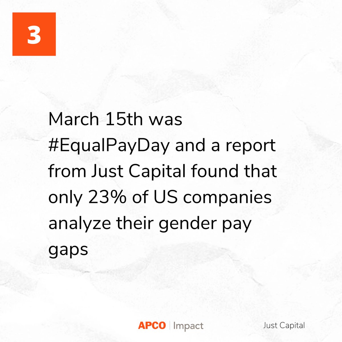 apcoimpact's tweet photo. Our #ImpactWeekly picked up a number of conversations around women in the workplace. You’ll see stories from @reshmasaujani, @HarvardBiz and an #EqualPayDay report from @JustCapital.
Stay up-to-date with our Impact Weekly newsletter ⬇️
https://t.co/EVKfpNyaQ1 https://t.co/7FTdqFHyKX