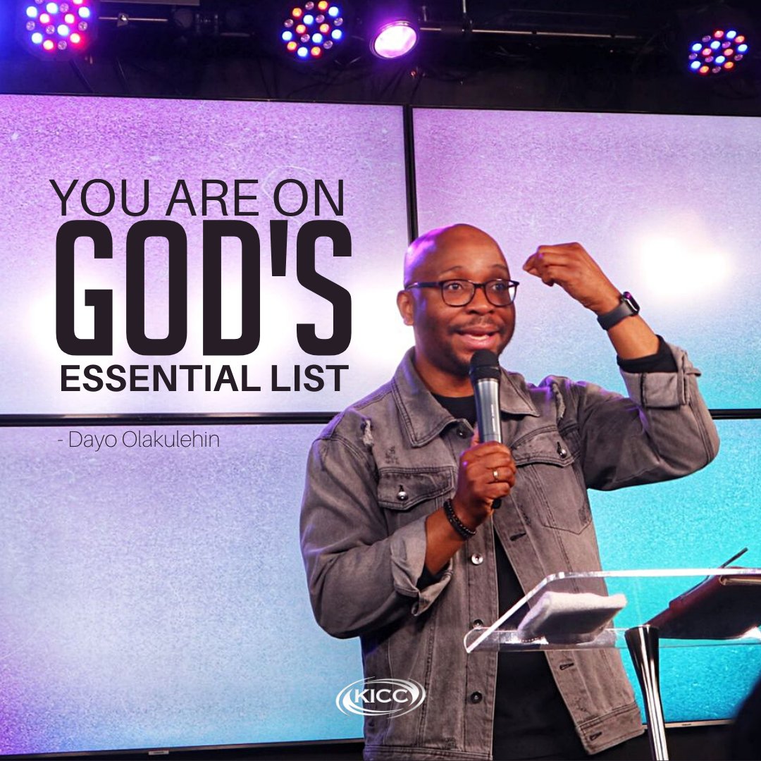 KICCToronto's tweet photo. YES! you are.
#WeAreKICC
#IAmEssential
#IAmNotNormal
#DayoOlakulehin https://t.co/qqhOAzuDcT