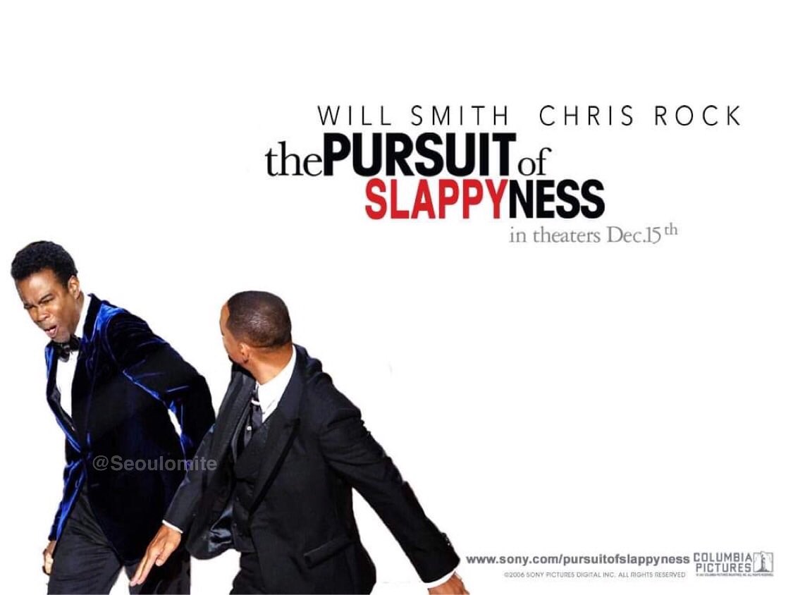 seoulomite's tweet photo. Had to. 

#WillSmith #WillAndChris #WillAndChris #WillSmithAssault #willsmithslap #willsmithmeme #WillSmithMemes #willsmithchrisrock #ChrisRock #Oscar #Oscars #Oscars2022 #PursuitOfHappiness https://t.co/2Eks3G1oGP