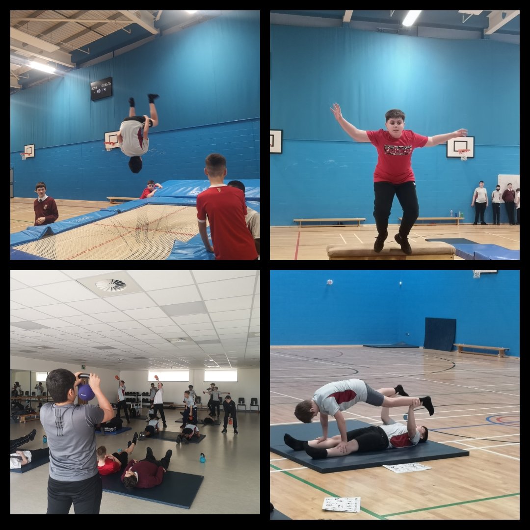 Loving the work on fitness, flight and balance from Key stage 3
