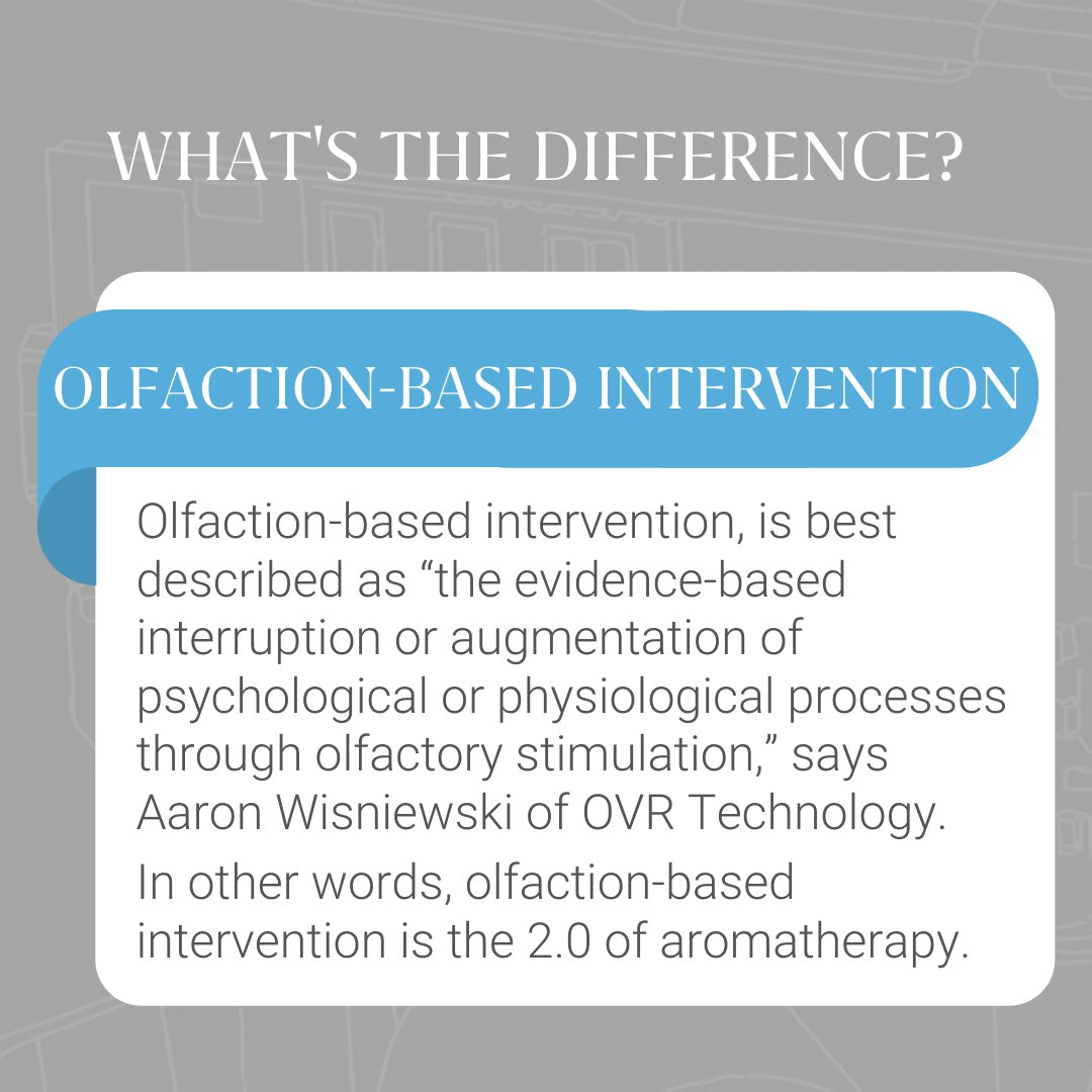 Olfaction-based intervention is the 2.0 of #aromatherapy. Studies show that exposure to lavender and other scents can elicit mood-boosting, and specifically #antianxiety, effects. 

For the full blog post on how scent can help manage anxiety, head here blog.ovrtechnology.com/anxiety-relief
