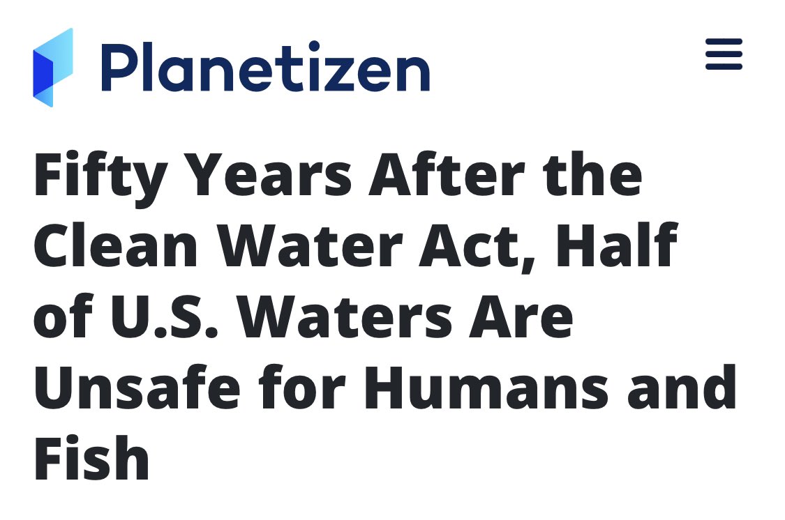 The coverage of this water pollution report is horrendous.

Animal agriculture is the leading cause of water pollution in the US. The report’s most important recommendation is “animal production… should be regulated like other industries”.

You won’t find it in the headlines.