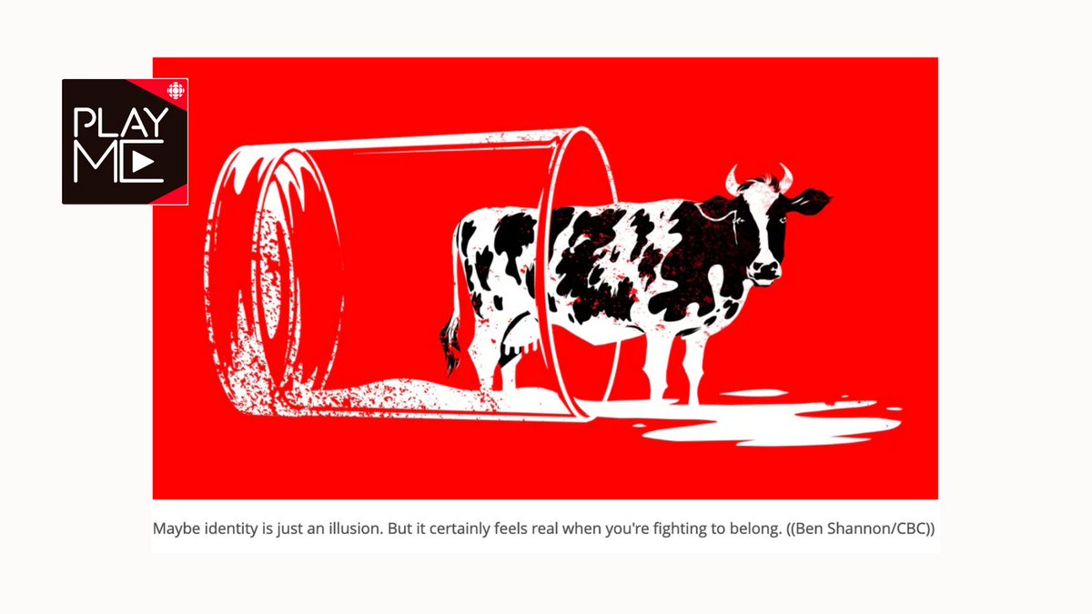 "Maybe identity is just an illusion. But it certainly feels real when you're fighting to belong."

Tonight at 11:00 PM on CBC Radio One and SiriusXM: another chance to hear Part 1 of Take d Milk, Nah by <a href="/jivisawesome/">Jiv Parasram</a> 

#PlayMEPodcast <a href="/cbcpodcasts/">CBC Podcasts</a>