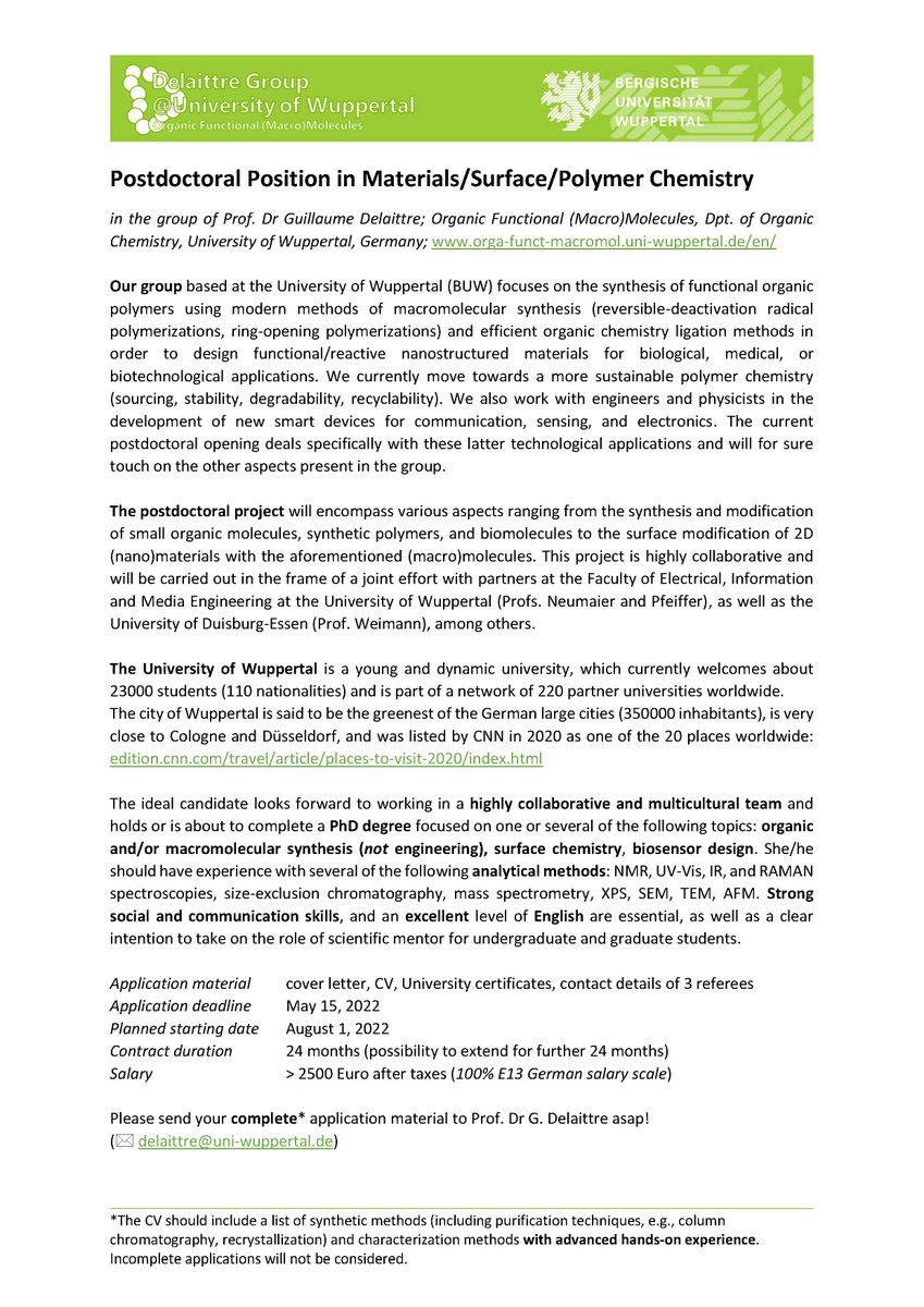 Organic Functional (Macro)Molecules tweet media