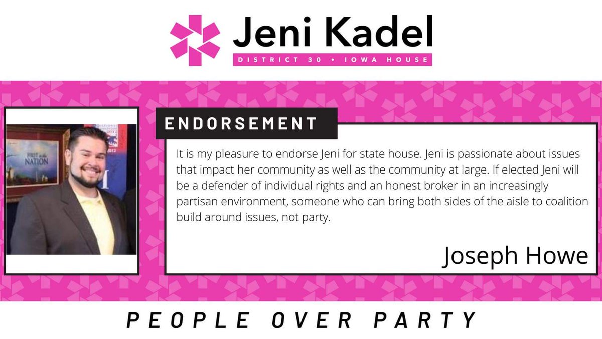 IowaJeni's tweet photo. #PeopleOverParty https://t.co/cGGYn54WVQ