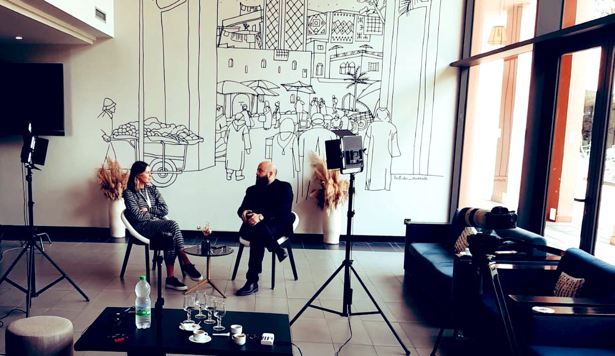 abimunroe's tweet photo. Test shoot for an amazing day hearing from incredible survivors of modern slavery at the Freedom From Slavery Forum in Morocco. Feeling privileged to be in this space learning from survivor leaders. https://t.co/aHe3YAMI3K