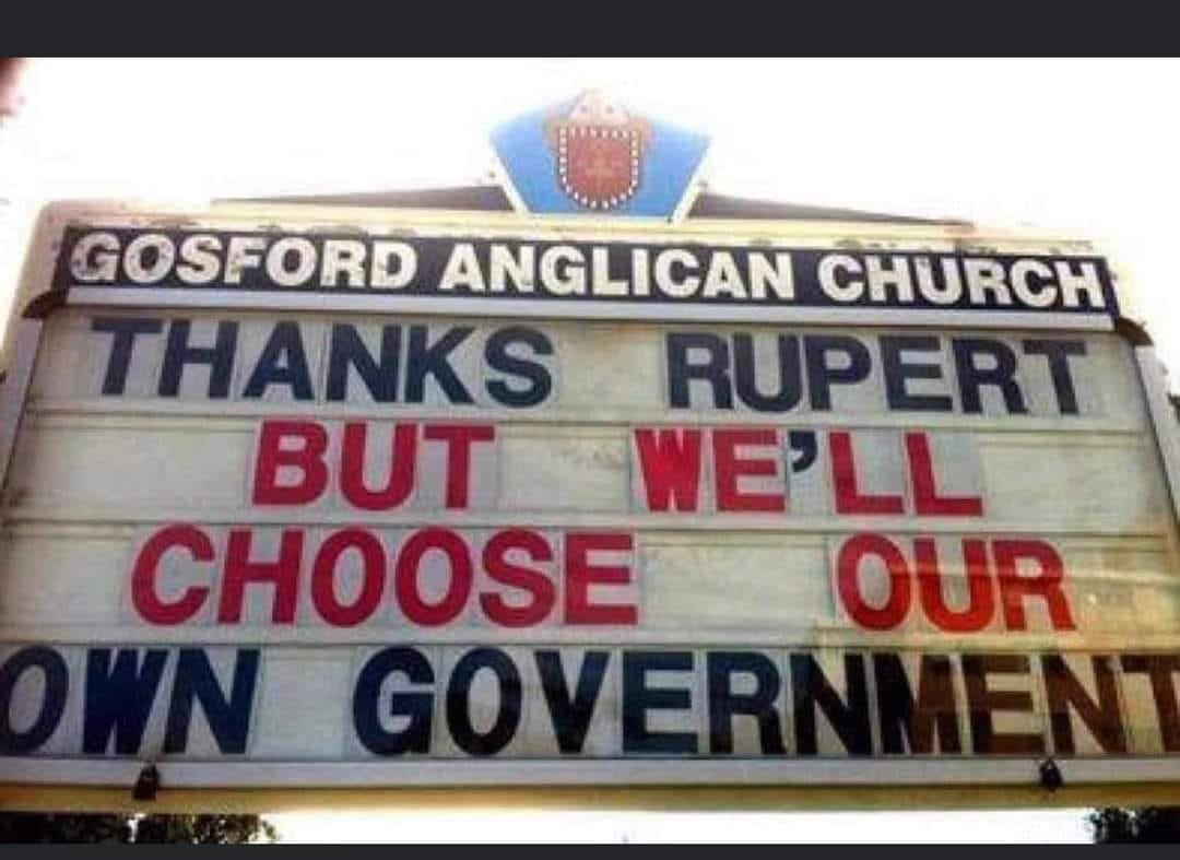 <a href="/MrKRudd/">Kevin Rudd</a> <a href="/Murdoch_RC/">Australians for a Murdoch Royal Commission</a> The next 6 weeks we just need to swamp every Murdoch shills twitter feed with this...