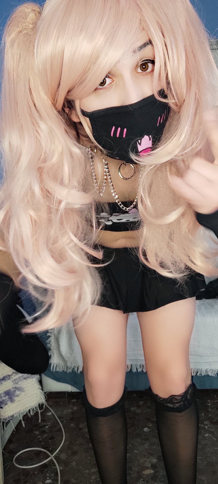 1 pic. Hii my lil  cuttie pervs! ???
Do i look cute? ??

RT if you want me as your BoyWife 
??
#femboy