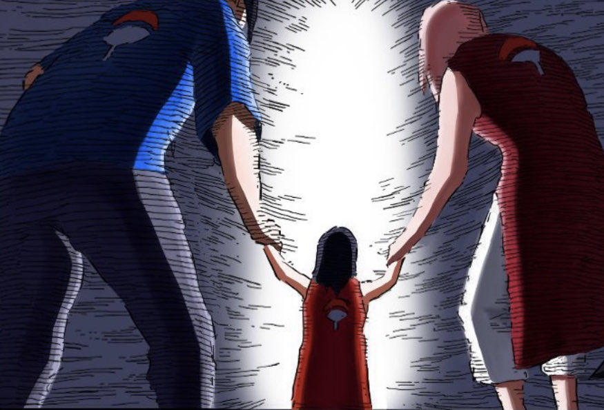 sasusakuarchive's tweet photo. because you exist 

#HappyBirthdaySarada #naruto https://t.co/76kyioK10y