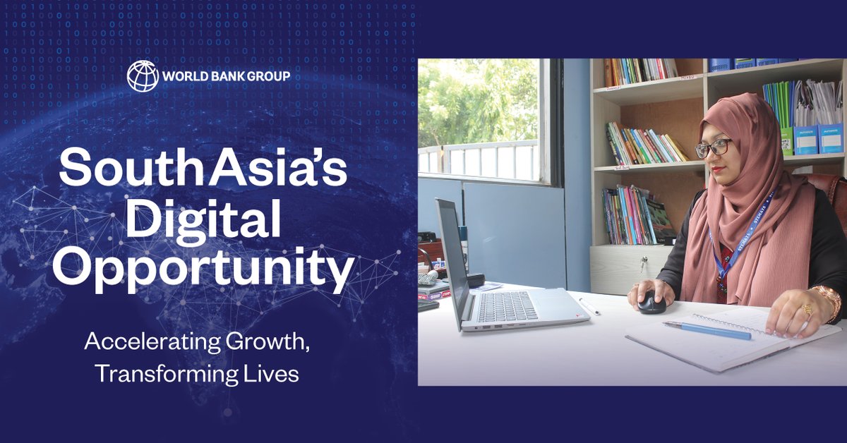 wbg_gov's tweet photo. #Digitaltransformation of governments and #digitalstacks (#digitalidentity + #digitalpayments + #datasharing) can make public services more inclusive, accessible and effective.
📌 Learn how governments can make this happen: https://t.co/c6MlAcUTsg #DE4SA https://t.co/yob6jYE4rw