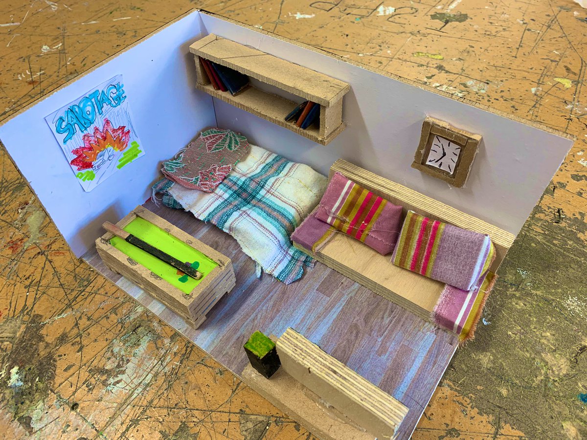 FHS_DANDT's tweet photo. Some great model rooms from our YR9s!! #excellentwork #fhsandproud https://t.co/85zWEEAziN