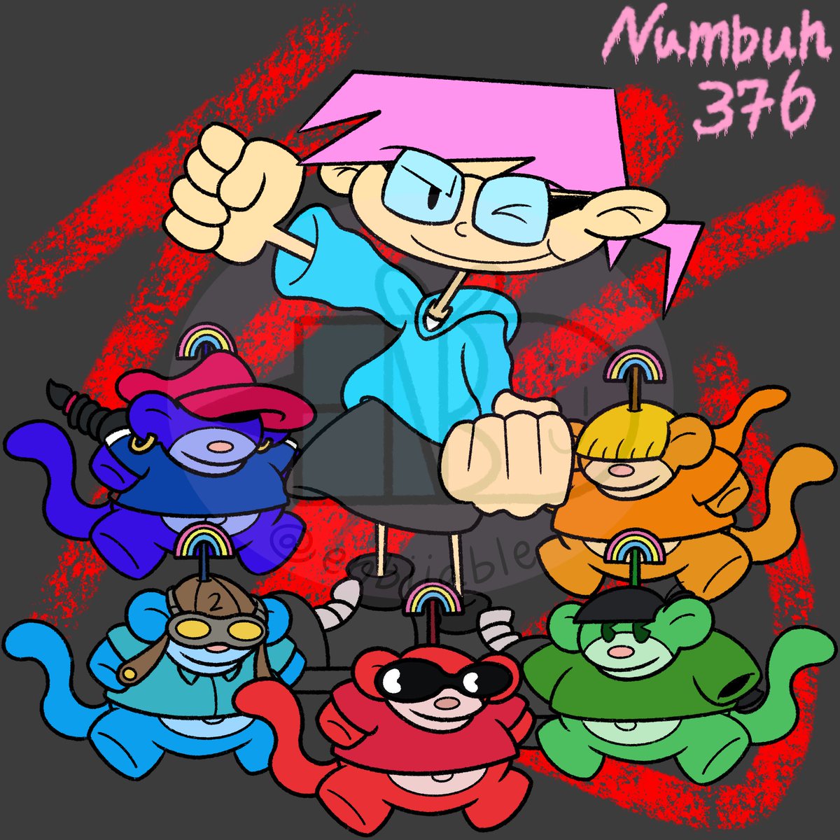 tsunammy376's tweet photo. Recently watched Codename: Kids Next Door and dang does that show still hold up. I want a Rainbow Monkey now 😭
.
.
.
.
.
.
.
.
.
.
.
.
#art #cartoonnetwork #kidsnextdoor #rainbowmonkey https://t.co/y10honudrK