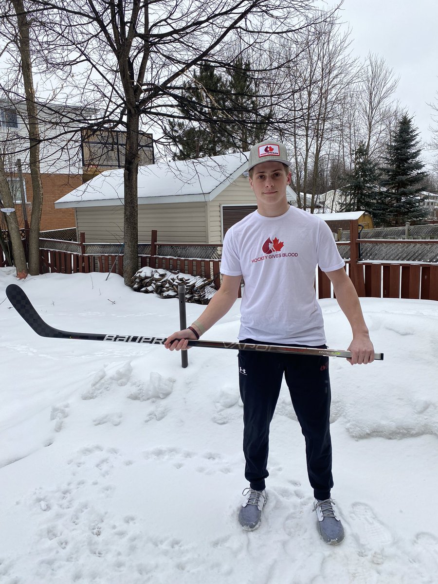 I am proud to be a plasma donor and a <a href="/hkygivesblood/">Hockey Gives Blood</a> Player Ambassador. Helping patients in my community who rely on plasma and blood products is a simple way of giving back. I encourage you to book an appointment today at blood.ca/HGB. <a href="/Sudbury_Wolves/">Sudbury Wolves</a> @CanadasLifelinc