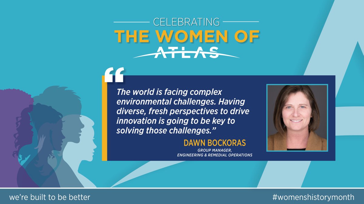 Celebrating Women’s History Month, we asked Dawn Bockoras, Group Manager, Engineering &amp; Remedial Operations, "What advice do you have to an aspiring young woman interested in this career?"

#womenshistorymonth #engineering #environmental #aec