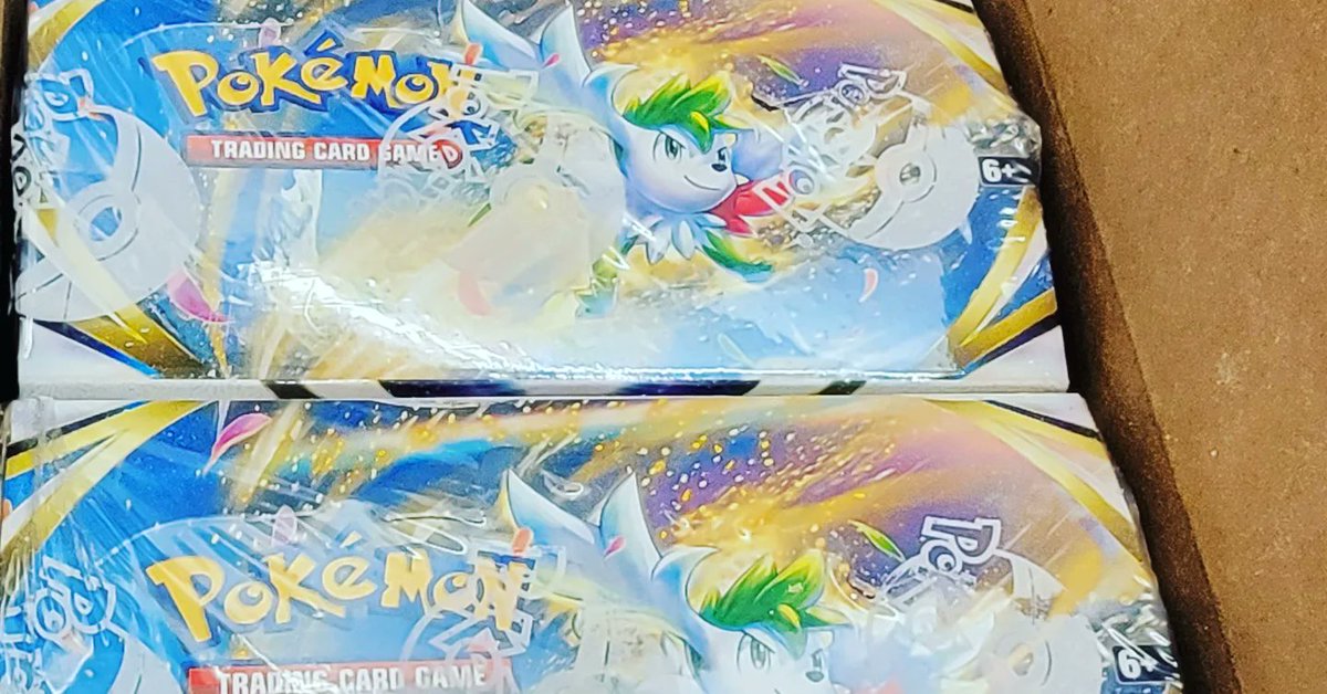 Fanboygamingcom's tweet photo. More Brilliant Stars booster packs ate back in stock along with more Yugioh products. #Pokemon #Yugioh #tcg #brilliantstars #dawnofmajesty #burstofdestiny #otayranch #chulavista https://t.co/1jnpVGjfXL