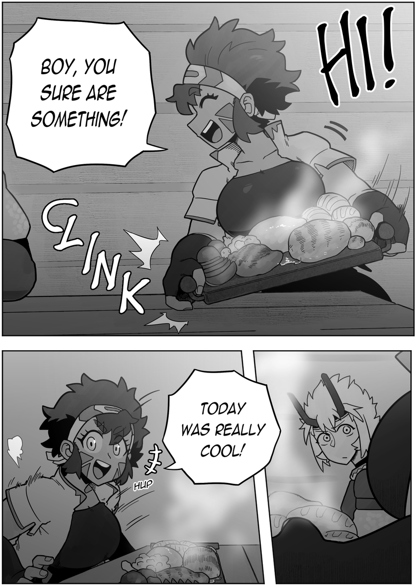 RHcomic's tweet photo. Thanks for waiting! Chapter 5 is up and ready!
Pixiv & MangaDex reading links in thread.
#webcomic #webcomics #webmanga #riskhunters https://t.co/MgvuEJ9Q9d