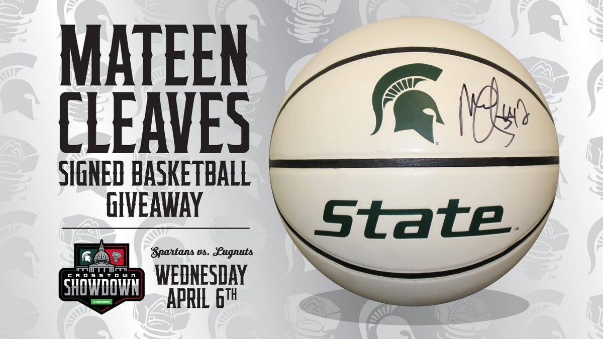🚨GIVEAWAY ANNOUNCEMENT🚨

We are 1 week away from Crosstown Showdown vs. <a href="/MSUBaseball/">Michigan State Baseball</a> presented by Delta Dental‼️

Like &amp; share this post for your chance to win a signed 🏀 by Mateen Cleaves❗️The winner will be announced Wednesday, April 6th @ 11am❗️

🎟️: bit.ly/3NByu8Y