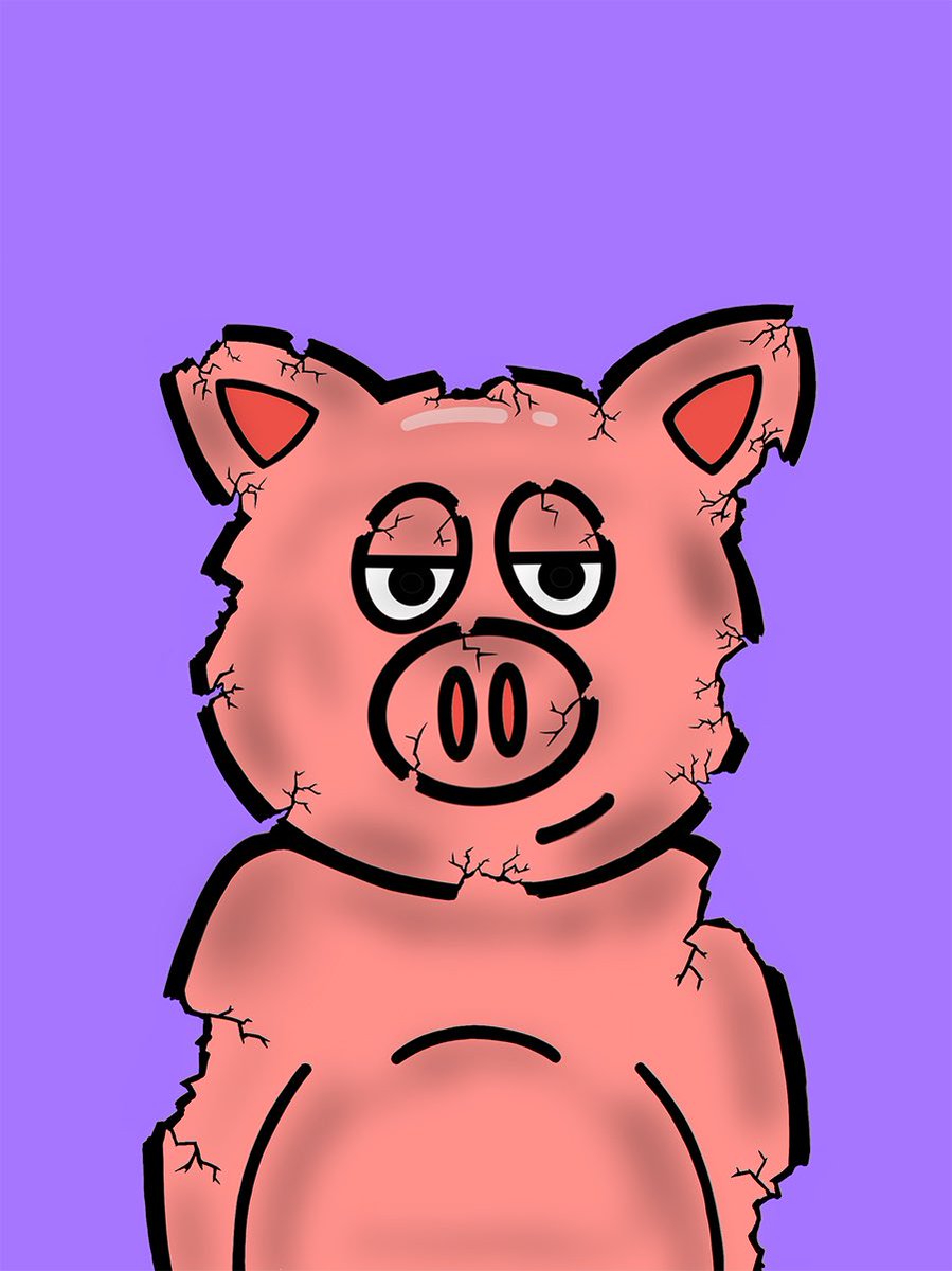 WeAnimals_art's tweet photo. Peggy the Pig #037
#NFTCommunity #NFTs #NFTCollection https://t.co/wnryoqZ3lL
